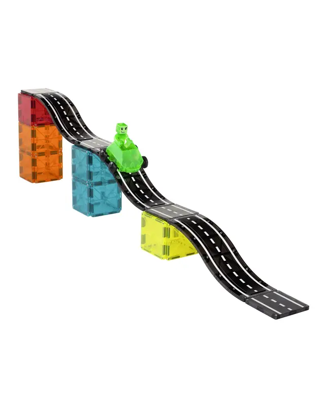 Magna Tiles Magna Tiles Downhill Duo - 40 delig Magna Tiles Magna Tiles Downhill Duo - 40 delig