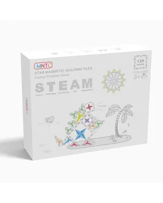 MNTL MNTL Magnetic Tiles Magnetische Tegels Pastel - 120 stuks