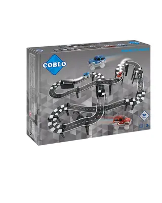Coblo Magnetische Autobaan Set 70-delig