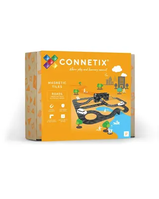 CONNETIX  CONNETIX Roads Magnetische Autobaan Set 48 delig