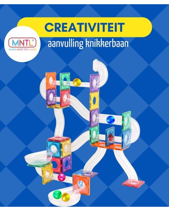 MNTL MNTL Lichtgevende Ballen Knikkerbaan 4 Stuks MNTL MNTL Lichtgevende Ballen Knikkerbaan 4 Stuks