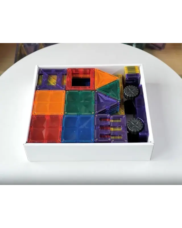 MNTL MNTL Magnetic Tiles Magnetische Tegels Pastel - 108 stuks MNTL MNTL Magnetic Tiles Magnetische Tegels Pastel - 108 stuks