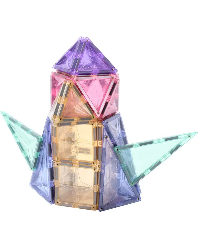 MNTL MNTL Magnetic Tiles Magnetische Tegels Pastel - 108 stuks MNTL MNTL Magnetic Tiles Magnetische Tegels Pastel - 108 stuks