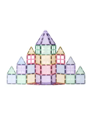 MNTL MNTL Magnetic Tiles Magnetische Tegels Pastel - 108 stuks
