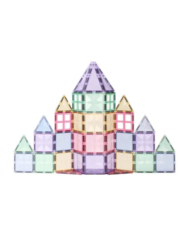 MNTL MNTL Magnetic Tiles Magnetische Tegels Pastel - 108 stuks MNTL MNTL Magnetic Tiles Magnetische Tegels Pastel - 108 stuks