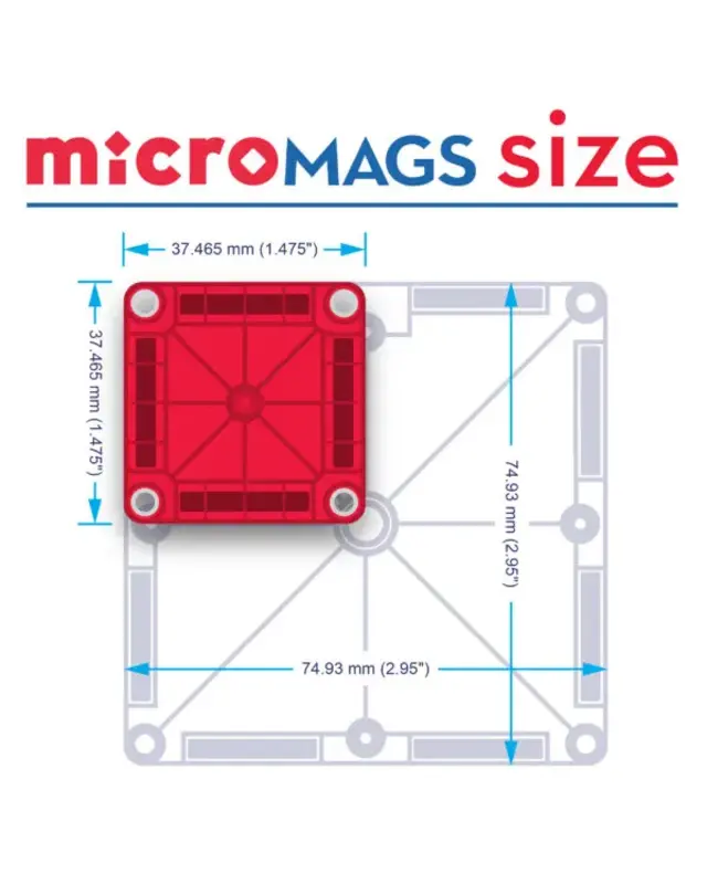 Magna Tiles Magna Tiles Magneten Combo 20-delig Magna Tiles Magna Tiles Magneten Combo 20-delig