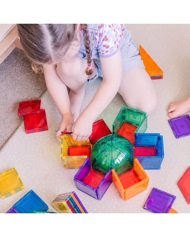 Learn and Grow Toys Learn and Grow Magnetische tegels - Kleine Vierkanten 36 delig