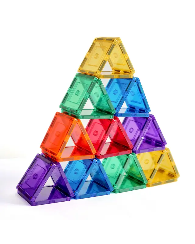 Learn and Grow Toys Learn and Grow Magnetische tegels - Kleine Vierkanten 36 delig