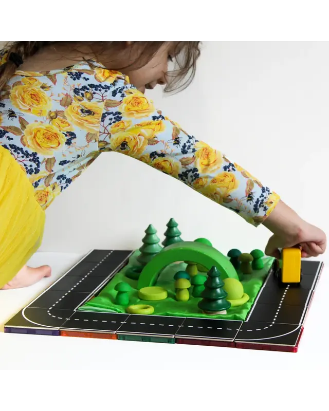 Learn and Grow Toys Learn and Grow Magnetische Toppers - Weg pakket 40 delig Learn and Grow Toys Learn and Grow Magnetische Toppers - Weg pakket 40 delig