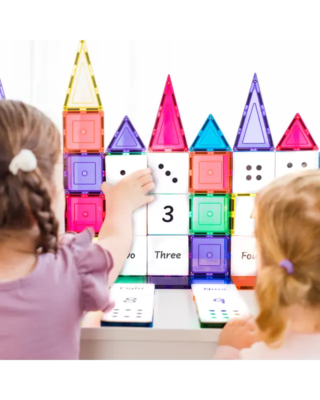 Learn and Grow Toys Learn and Grow Magnetische Toppers - Rekenpakket 40 delig