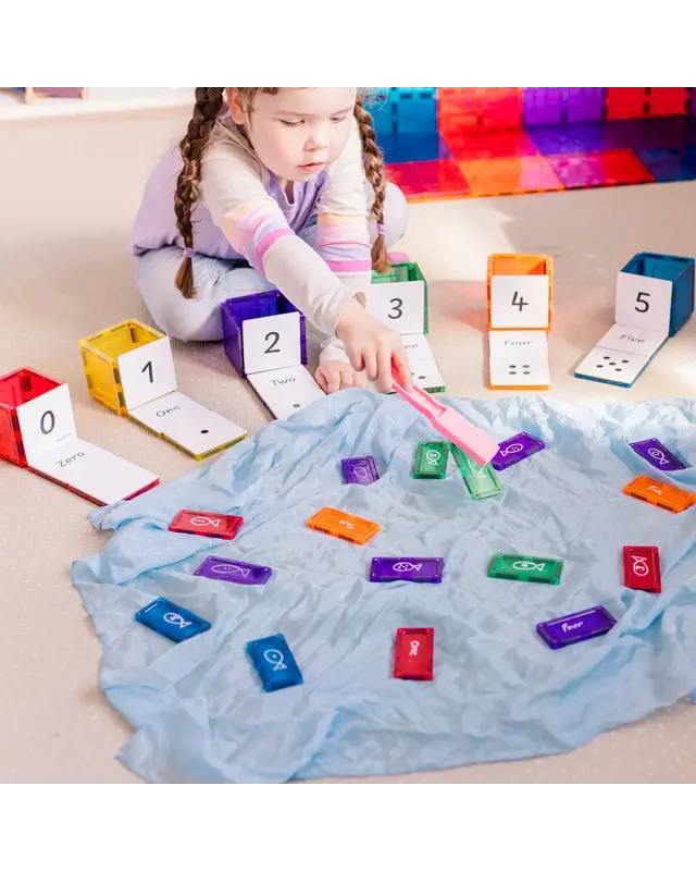 Learn and Grow Toys Learn and Grow Magnetische Toppers - Rekenpakket 40 delig
