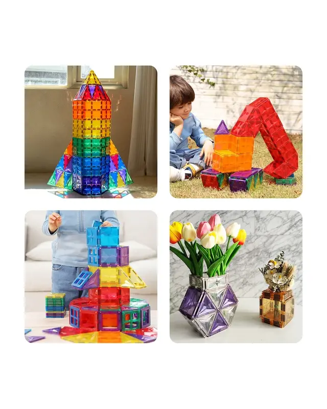 MNTL MNTL Magnetisch speelgoed XXL pakket 177-delig Classic