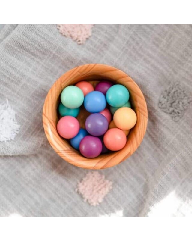 CONNETIX  CONNETIX 16 Reserve ballen voor knikkerbanen - Pastel