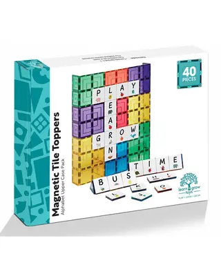Learn and Grow Toys Learn and Grow Magnetische Toppers - Hoofdletters 40 delig