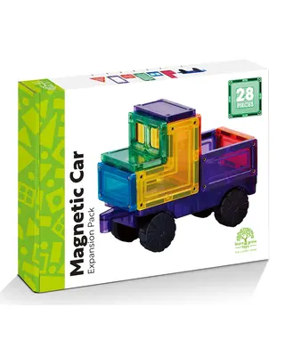 Learn and Grow Toys Learn and Grow Magnetische tegels - Auto pakket 28 delig