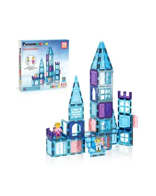 PicassoTiles Picasso Tiles IJskasteel met karakters - 72 delig