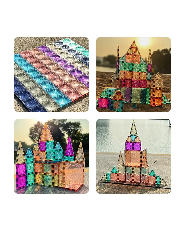 MNTL MNTL Sterrennacht magneet speelgoed - 136 stuks