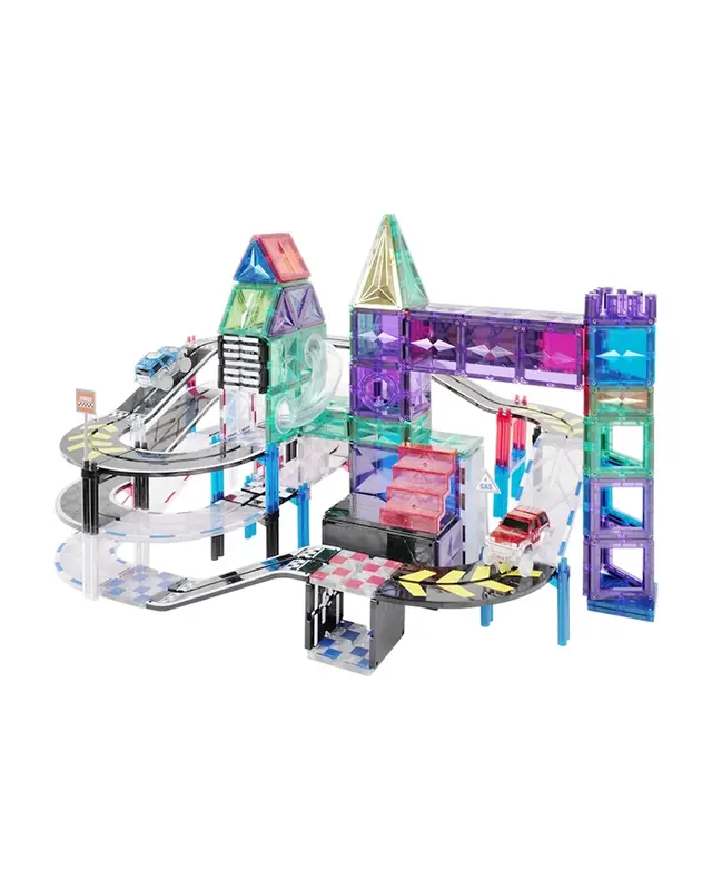 MNTL MNTL Magnetische Autobaan 101-delig