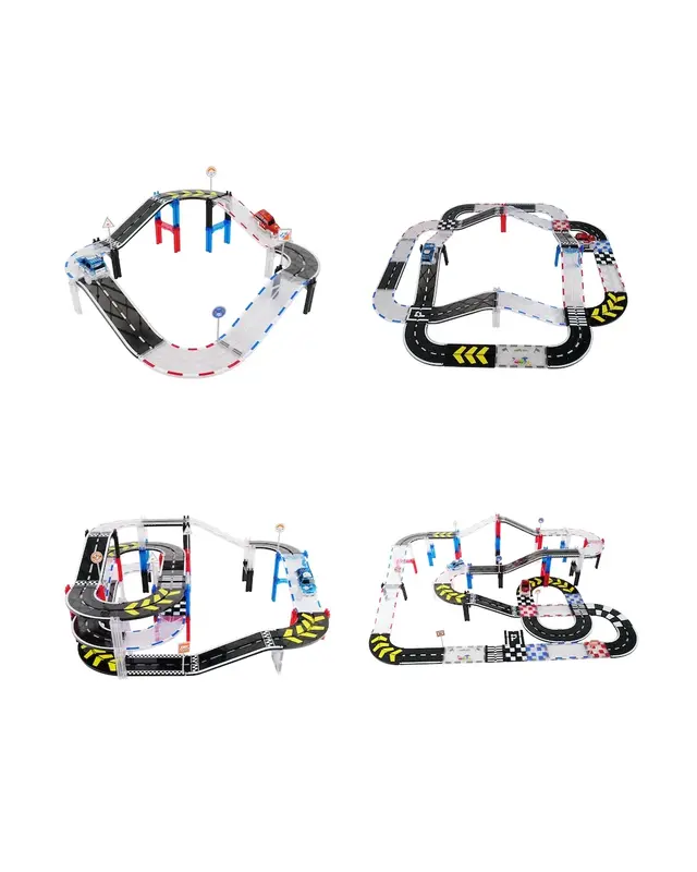 MNTL MNTL Magnetische Autobaan 101-delig