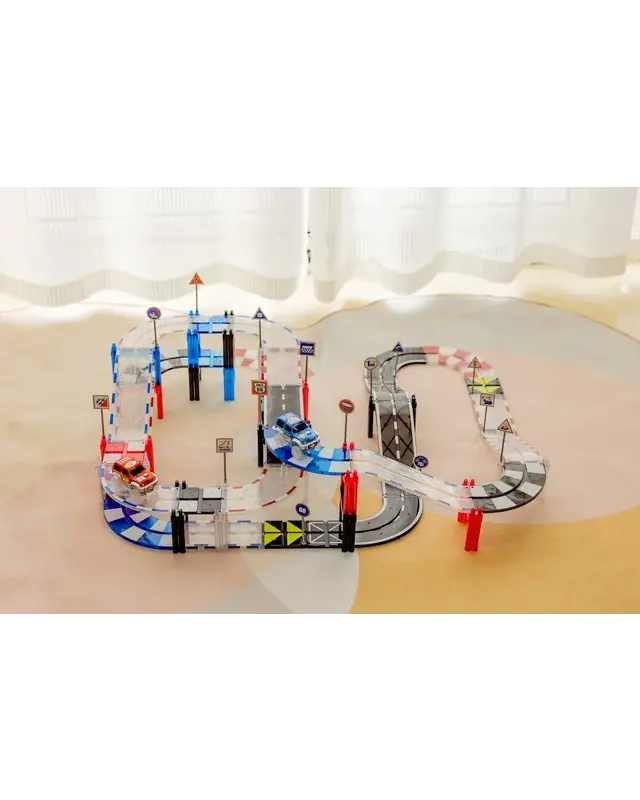 MNTL MNTL Magnetische Autobaan 101-delig