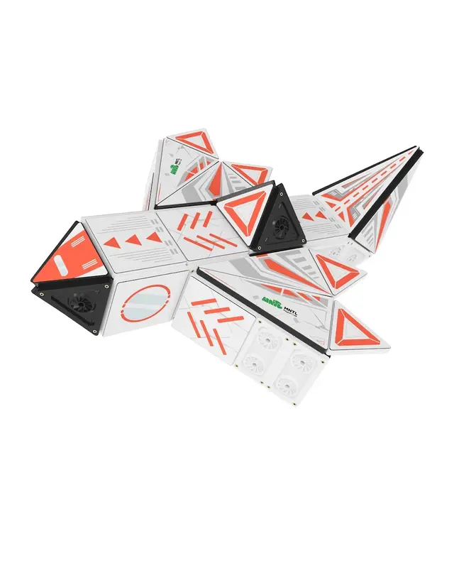 MNTL MNTL Magnetische Bouwtegels Ruimteverkenning 180-delig