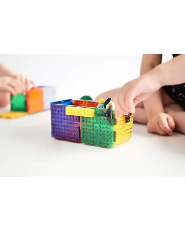 Cleverclixx Cleverclixx brick tiles pack intense - 16 delig