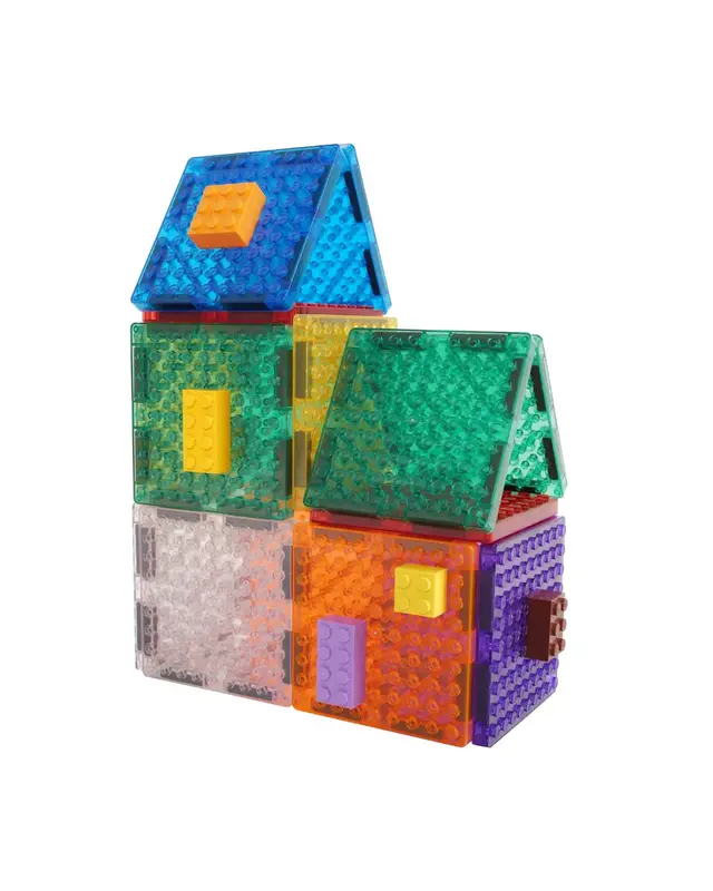 Cleverclixx Cleverclixx brick tiles pack intense - 16 delig