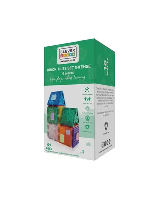 Cleverclixx Cleverclixx brick tiles pack intense - 16 delig