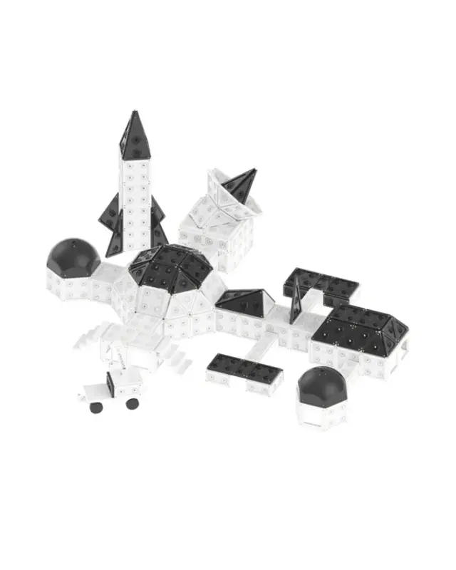 MNTL MNTL Magnetische Bouwtegels Mars Basis Mega set 669 delig MNTL MNTL Magnetische Bouwtegels Mars Basis Mega set 669 delig