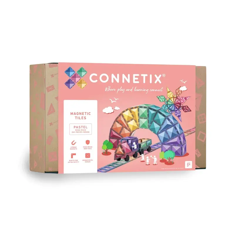 Connetix CONNETIX Mega Pakket Pastel - 202 delig