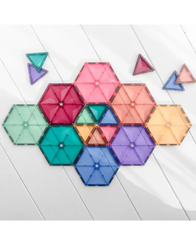 CONNETIX  CONNETIX Pastel Geometrie Pakket - 40 delig