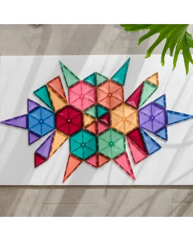 CONNETIX  CONNETIX Pastel Geometrie Pakket - 40 delig