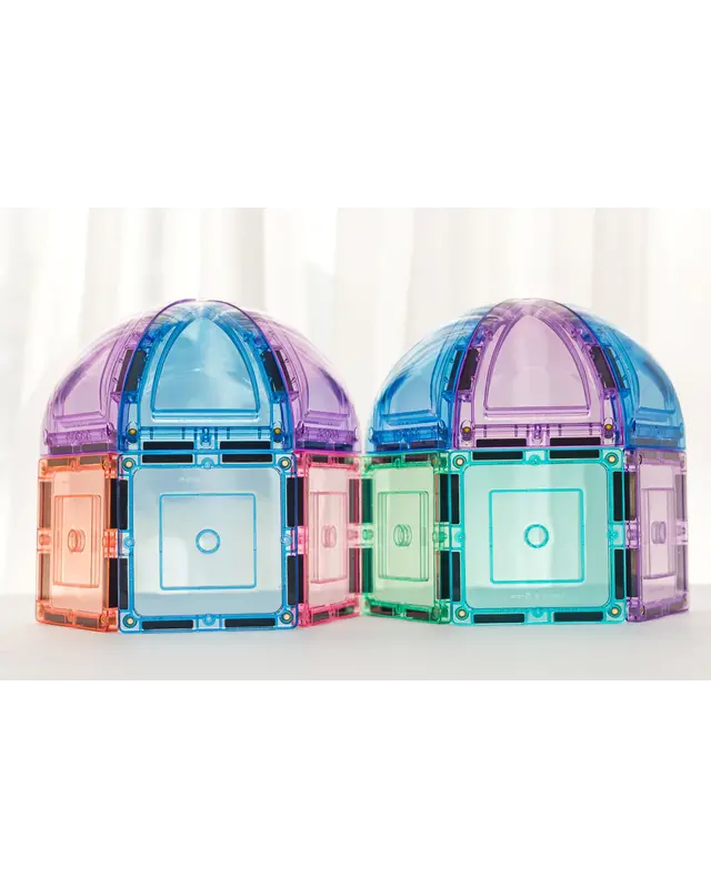 Learn and Grow Toys Learn and Grow Learn and Grow Magnetische Tegels Pastel - Dome Pakket 22 delig Learn and Grow Toys Learn and Grow Learn and Grow Magnetische Tegels Pastel - Dome Pakket 22 delig