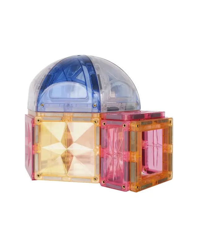 Cleverclixx Cleverclixx Magnetische Tegels Small Pack Pastel 34-delig Cleverclixx Cleverclixx Magnetische Tegels Small Pack Pastel 34-delig