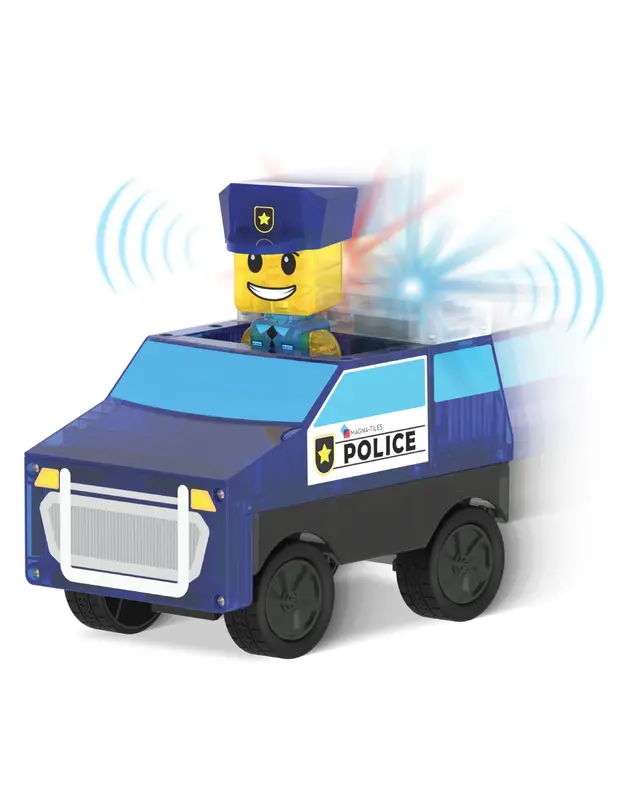 Magna Tiles Magna Tiles Politiestation 35-delig Magna Tiles Magna Tiles Politiestation 35-delig