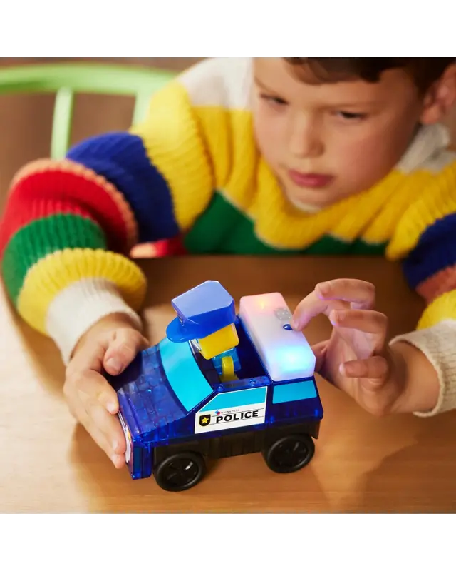 Magna Tiles Magna Tiles Politiestation 35-delig Magna Tiles Magna Tiles Politiestation 35-delig