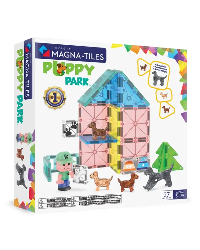 Magna Tiles Magna Tiles Puppy Park 27-delig