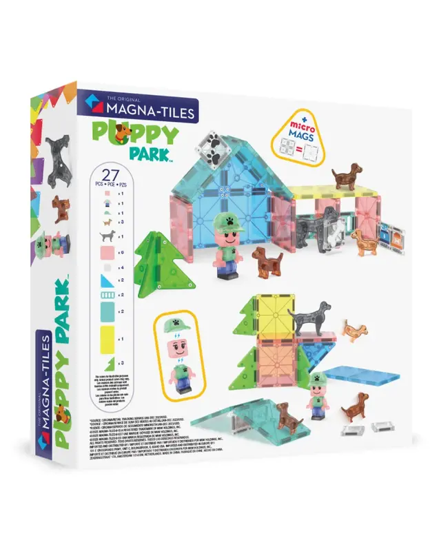 Magna Tiles Magna Tiles Puppy Park 27-delig