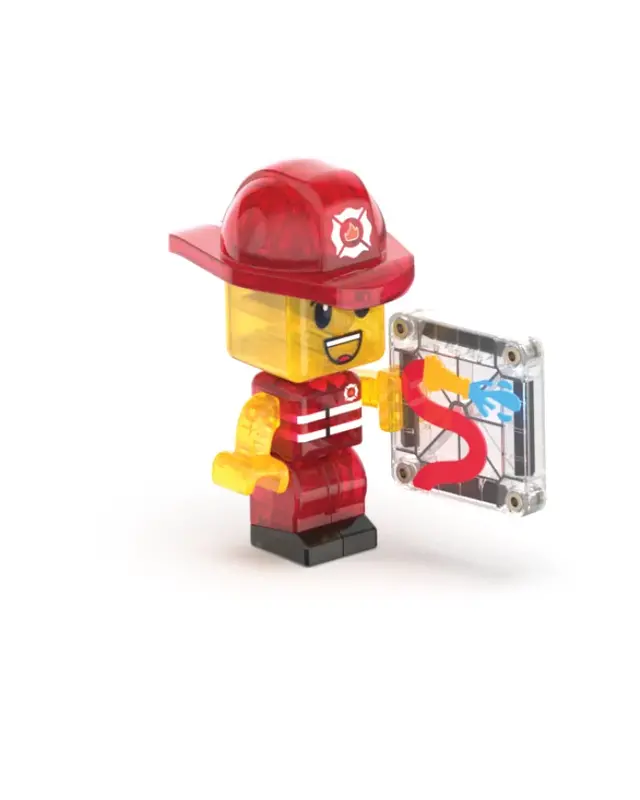 Magna Tiles Magna Tiles Brandweerstation 50-delig