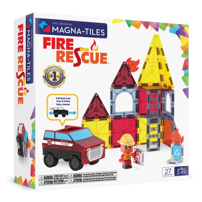 Magna Tiles Magna Tiles Brandweerredding 27-delig