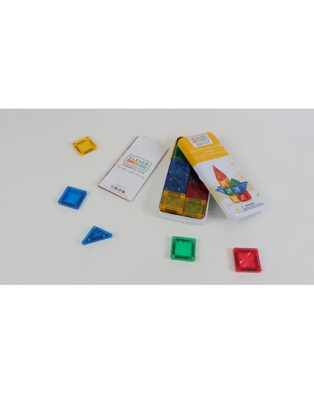 Cleverclixx Cleverclixx Mini Tiles Pack Intense 28-delig travel set