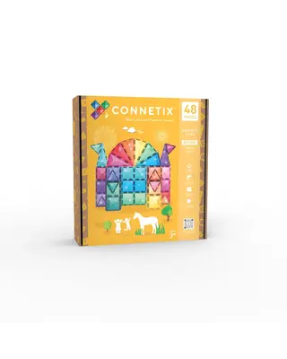 CONNETIX  CONNETIX Glitter Castle 48-delig