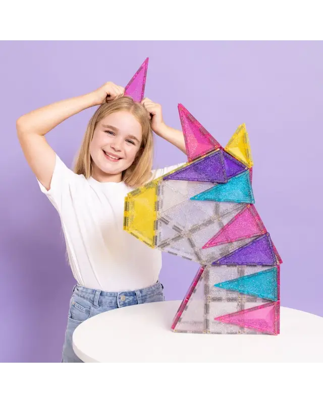 CONNETIX  CONNETIX Unicorn Glitter Pack 56-delig