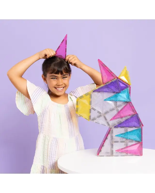 CONNETIX  CONNETIX Unicorn Glitter Pack 56-delig