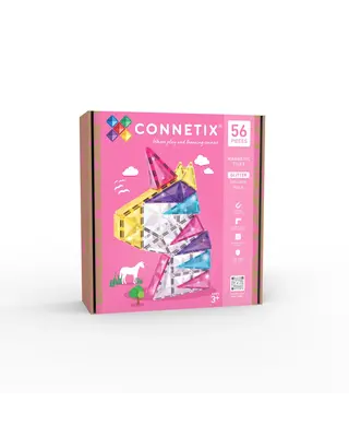 CONNETIX  CONNETIX Unicorn Glitter Pack 56-delig