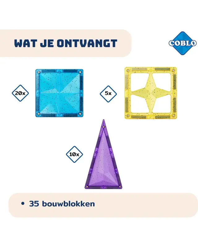 Coblo Coblo Classic Hexagon 6-delig Coblo Coblo Classic Hexagon 6-delig