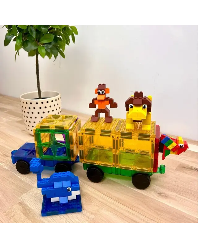 Coblo Coblo Magnetische Tegels Brick Classic 12-delig