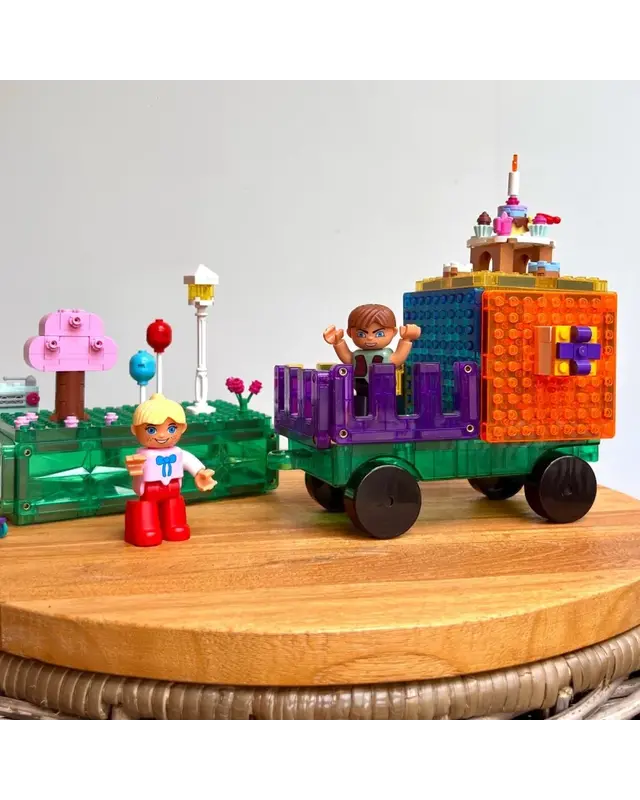 Coblo Coblo Magnetische Tegels Brick Classic 12-delig