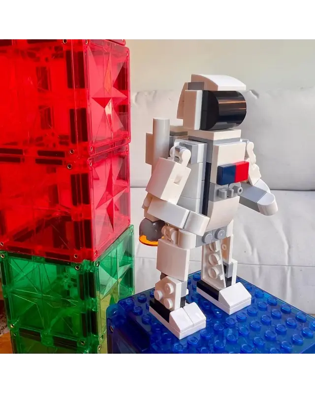 Coblo Coblo Magnetische Tegels Brick Classic 12-delig