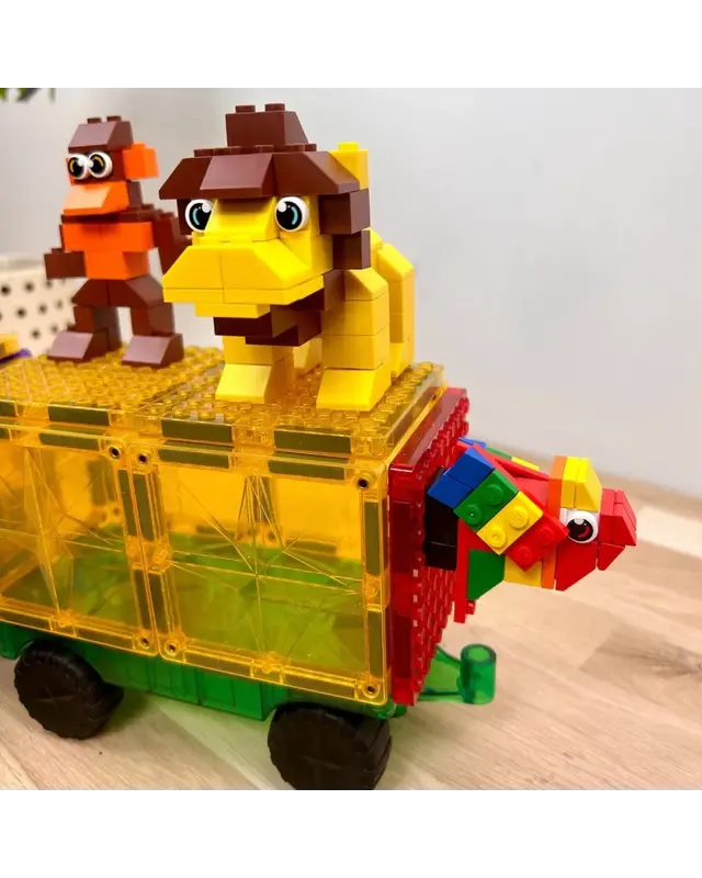 Coblo Coblo Magnetische Tegels Brick Classic 12-delig